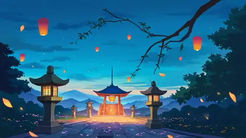 Cherry Blossom Path lofi wallpaper cherry blossom path 0703152599