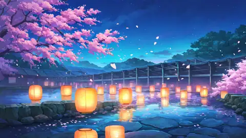 Cherry Blossom Path lofi wallpaper cherry blossom path 0774593520
