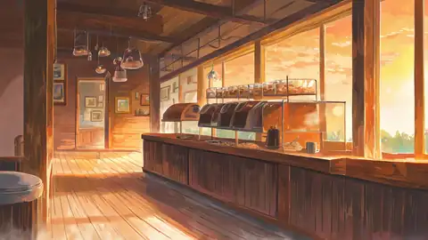 Coffee Shop Morning lofi wallpaper coffee shop morning 0043363341