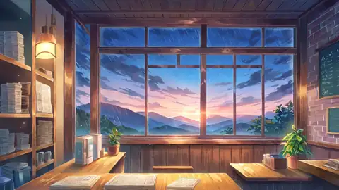 Coffee Shop Morning lofi wallpaper coffee shop morning 0214160321