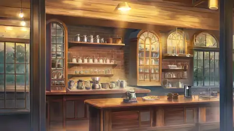 Coffee Shop Morning lofi wallpaper coffee shop morning 0226453647