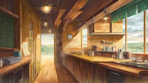Coffee Shop Morning lofi wallpaper coffee shop morning 0387192173