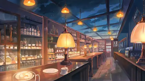 Coffee Shop Morning lofi wallpaper coffee shop morning 1033127432