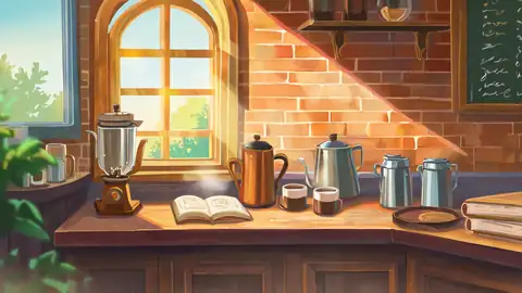 Coffee Shop Morning lofi wallpaper coffee shop morning 1141735421
