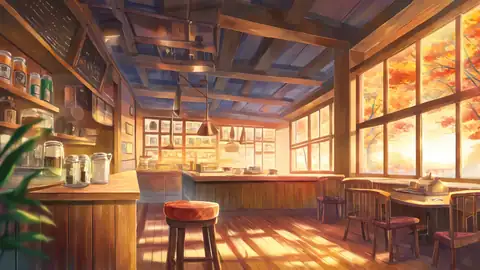 Coffee Shop Morning lofi wallpaper coffee shop morning 1477155466