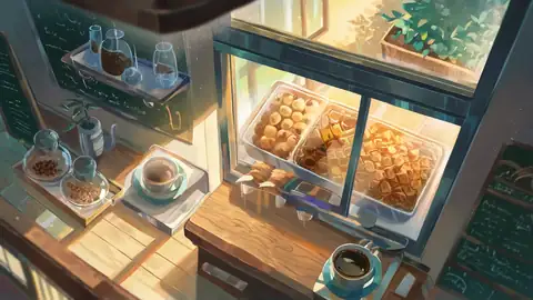 Coffee Shop Morning lofi wallpaper coffee shop morning 1904815033