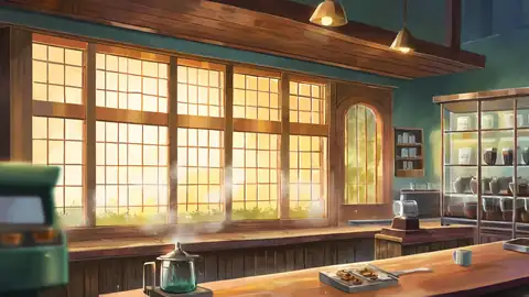Coffee Shop Morning lofi wallpaper coffee shop morning 2139942330