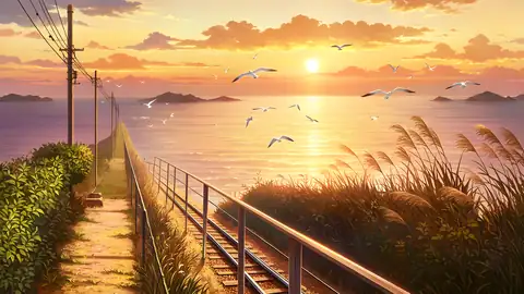 Countryside Train Station lofi wallpaper countryside train station 1769388260