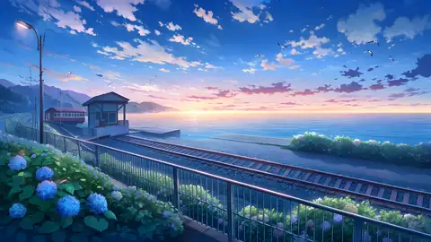 Countryside Train Station lofi wallpaper countryside train station 1884823848