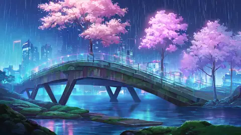 Cyberpunk Bridge lofi wallpaper cyberpunk bridge 1793850376
