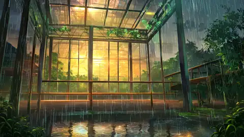 Cyberpunk Garden lofi wallpaper cyberpunk garden 0613957907
