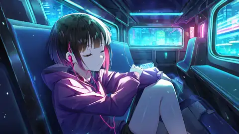 Cyberpunk Girl Train lofi wallpaper cyberpunk girl train 1619241366