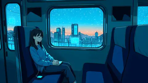 Cyberpunk Girl Train lofi wallpaper cyberpunk girl train 2100218071
