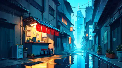 Cyberpunk Ramen Stall lofi wallpaper cyberpunk ramen stall 2041274250