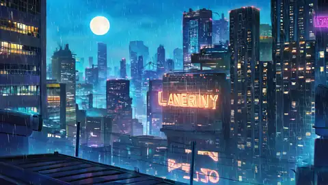 Cyberpunk Rooftop lofi wallpaper cyberpunk rooftop 1758791709
