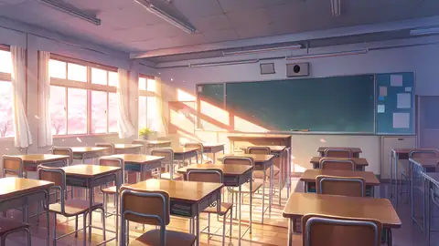 Empty Classroom Sunset lofi wallpaper empty classroom sunset 0565796314