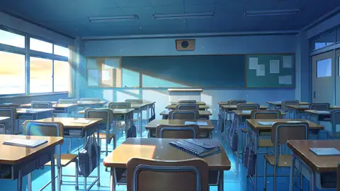 Empty Classroom Sunset lofi wallpaper empty classroom sunset 1120362088