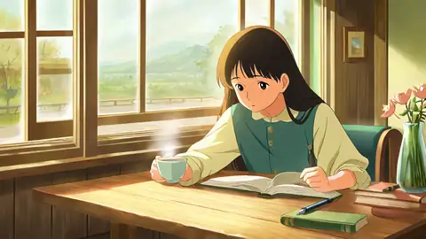 Girl Cafe Japan lofi wallpaper girl cafe japan 0226762939