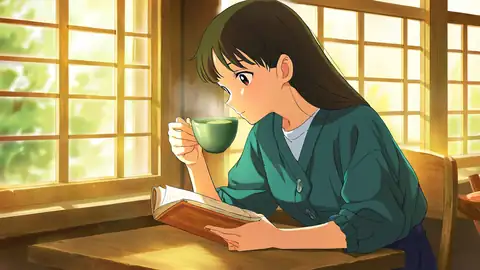 Girl Cafe Japan lofi wallpaper girl cafe japan 1016737591
