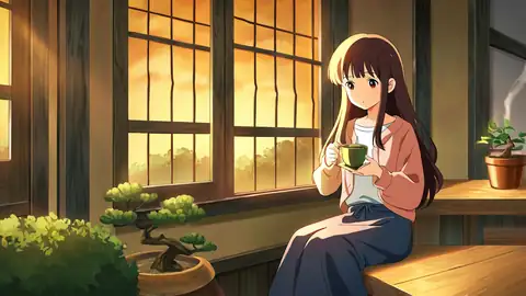 Girl Cafe Japan lofi wallpaper girl cafe japan 1024776088