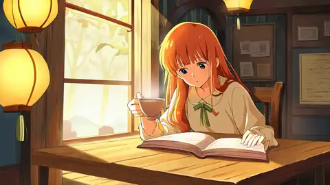 Girl Cafe Japan lofi wallpaper girl cafe japan 1116679088