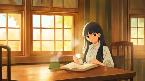 Girl Cafe Japan lofi wallpaper girl cafe japan 1131427593