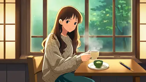 Girl Cafe Japan lofi wallpaper girl cafe japan 1167531532