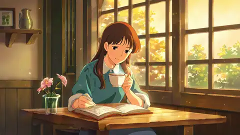 Girl Cafe Japan lofi wallpaper girl cafe japan 1336147798