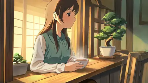 Girl Cafe Japan lofi wallpaper girl cafe japan 1415223728
