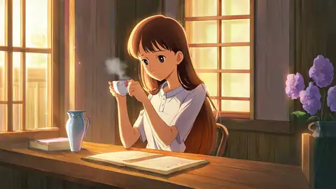 Girl Cafe Japan lofi wallpaper girl cafe japan 1561198582