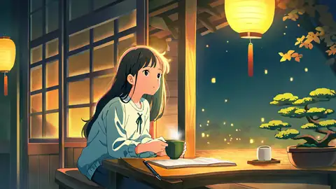 Girl Cafe Japan lofi wallpaper girl cafe japan 1646939472