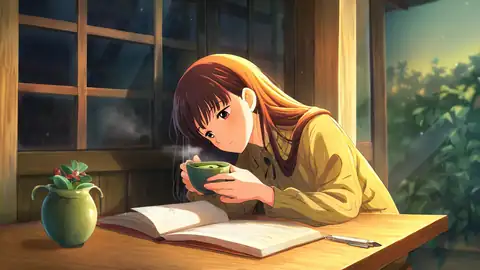 Girl Cafe Japan lofi wallpaper girl cafe japan 1937904842