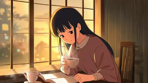 Girl Cafe Japan lofi wallpaper girl cafe japan 2038341874