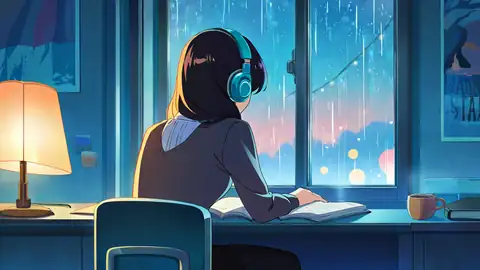 Girl Desk Night Lamp lofi wallpaper girl desk night lamp 2103422488