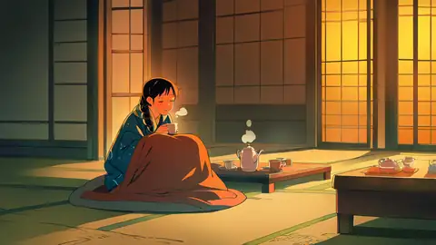 Girl Kotatsu Winter lofi wallpaper girl kotatsu winter 0247714543