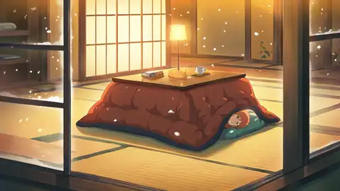 Girl Kotatsu Winter lofi wallpaper girl kotatsu winter 0267390475