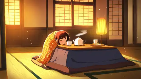 Girl Kotatsu Winter lofi wallpaper girl kotatsu winter 1202816749