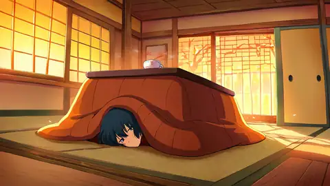 Girl Kotatsu Winter lofi wallpaper girl kotatsu winter 1215766112