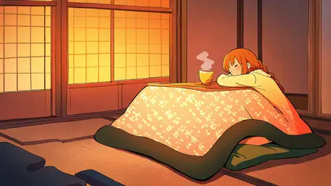 Girl Kotatsu Winter lofi wallpaper girl kotatsu winter 1762426265