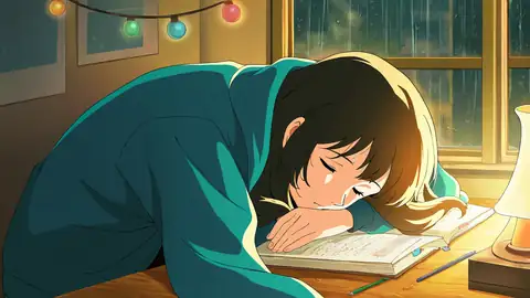 Girl Studying Rainy Window lofi wallpaper girl studying rainy window 0190916852