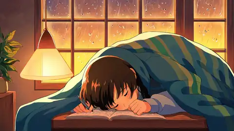 Girl Studying Rainy Window lofi wallpaper girl studying rainy window 0325394400