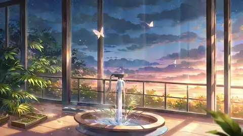 Greenhouse Morning lofi wallpaper greenhouse morning 0041543667