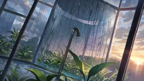 Greenhouse Morning lofi wallpaper greenhouse morning 0483521291