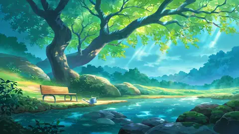 Greenhouse Morning lofi wallpaper greenhouse morning 0944104684