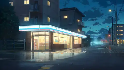 Konbini Night lofi wallpaper konbini night 0071579022