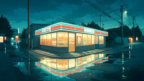 Konbini Night lofi wallpaper konbini night 0151364157
