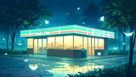 Konbini Night lofi wallpaper konbini night 1676140926