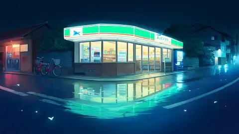 Konbini Night lofi wallpaper konbini night 1788833677