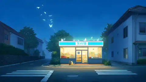 Konbini Night lofi wallpaper konbini night 2056273833