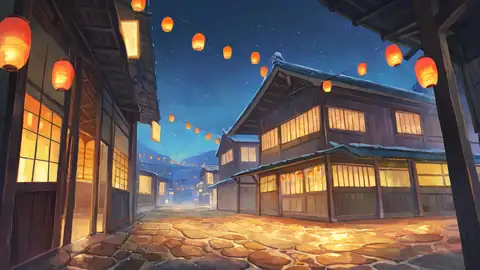 Lantern Festival Night lofi wallpaper lantern festival night 0045405476